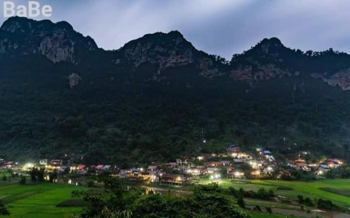 Tran Xuan Homestay Ba Be Village Exterior foto